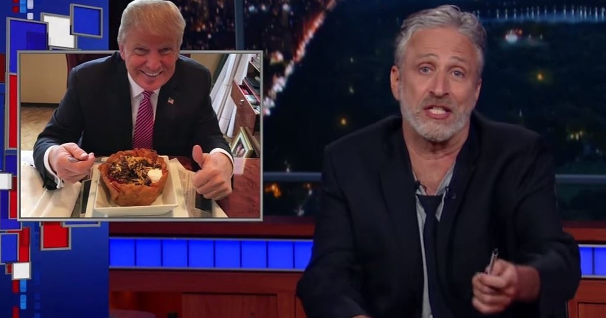 Jon Stewart Returns To Roast Donald Trump On 'The Late Show With ...
