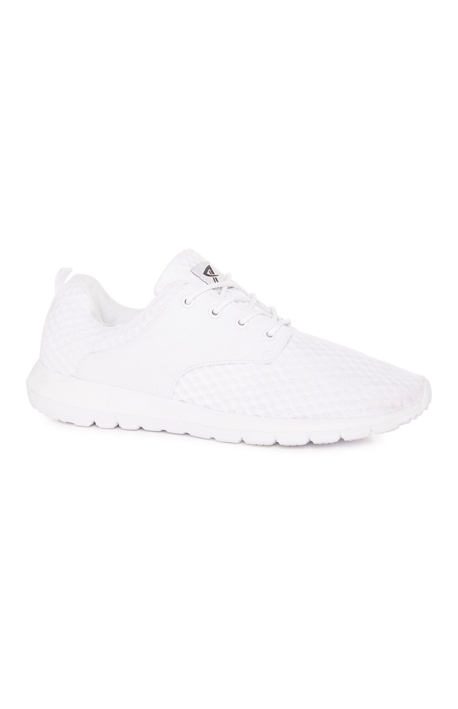 mens white trainers primark