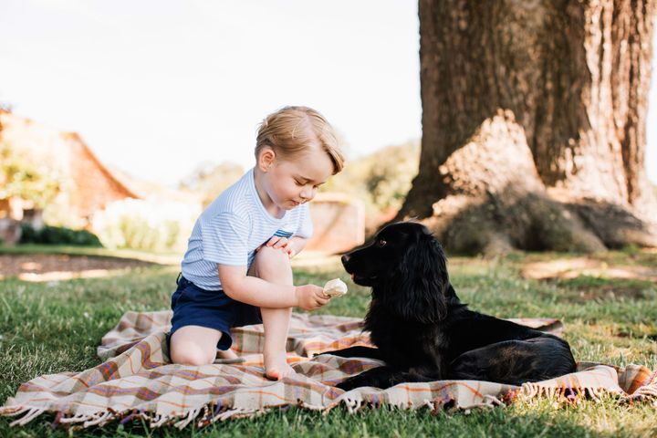 Prince George, who is third in line to the British throne, turned three on Friday.