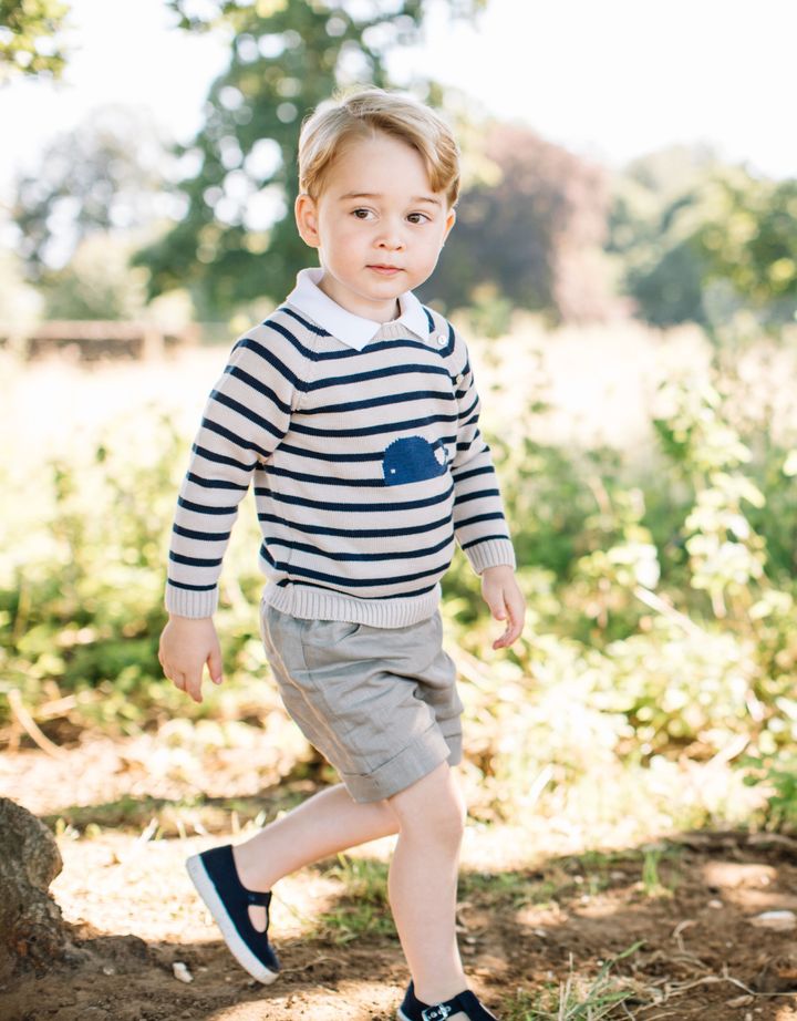 Matt Porteous took the adorable photographs of the young prince, which were released by Kensington Palace on Friday.