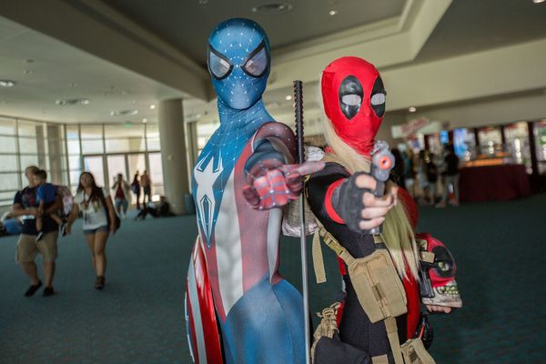 Cosplay of the Day: This Deadpool Doesn't Need a Stinkin' Mask