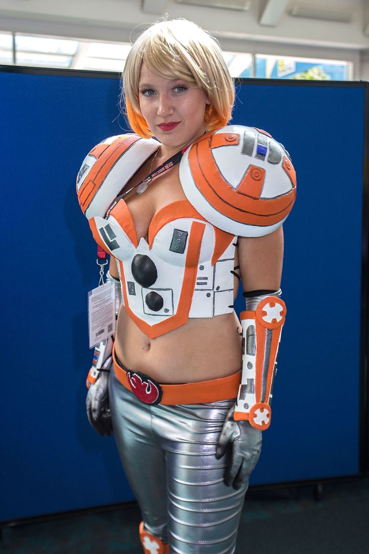 Kendra Abbott at Comic Con 2016.