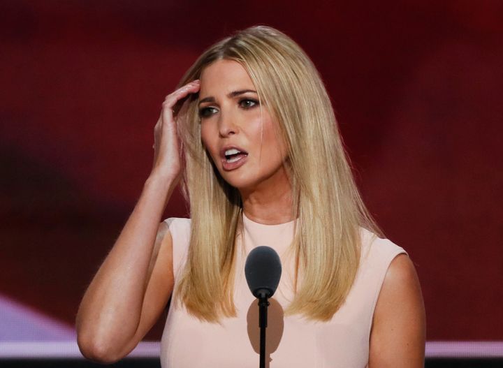 Ivanka Trump speaks at the Republican National Convention in Cleveland, Ohio, U.S. July 21, 2016.