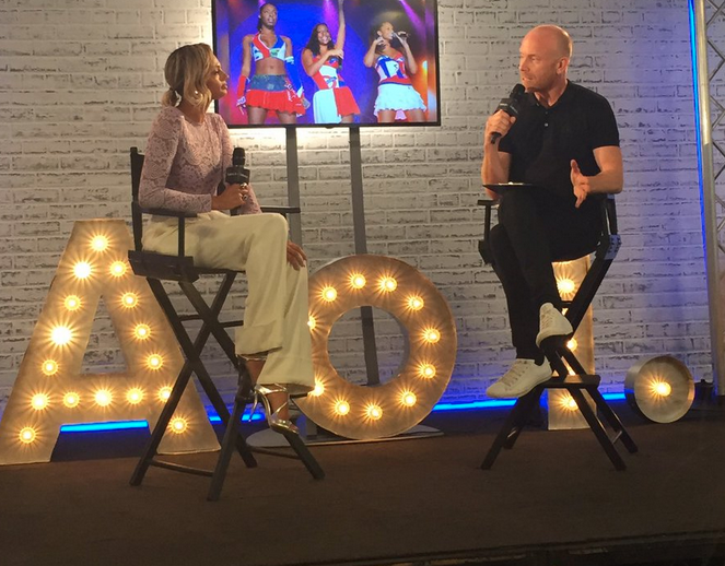 <strong>Alesha Dixon's interview launched the AOL Build UK series</strong>