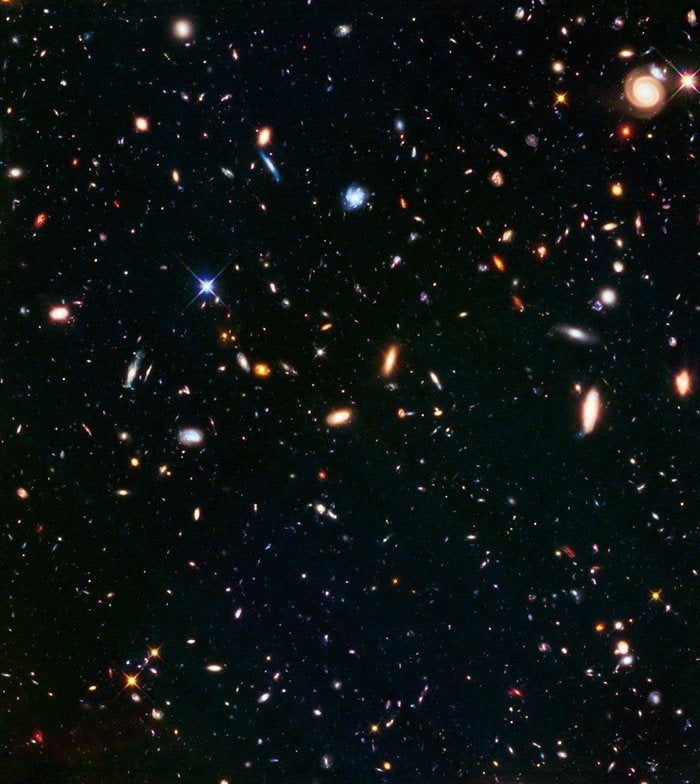 Another view from Hubble observed in parallel with Abell S1063.