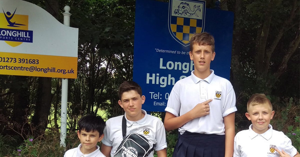 Schoolboys Wear Skirts To Protest School Uniform Shorts Ban HuffPost