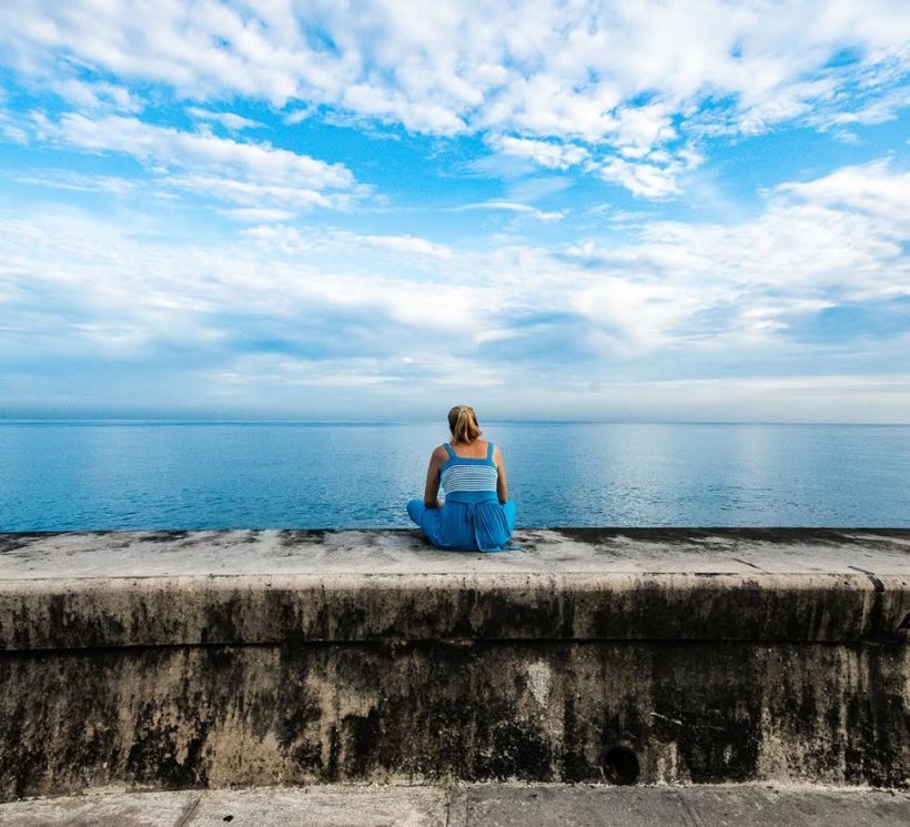 Perhaps, she was pondering what comes next for Cuba's future?