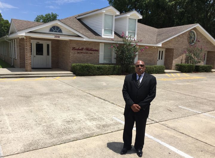 Theodore Williams Jr., president of Lockett Williams Mortuary, is one of the plaintiffs in a lawsuit that alleges Harrison County, Mississippi, favors white-run businesses for mortuary services.