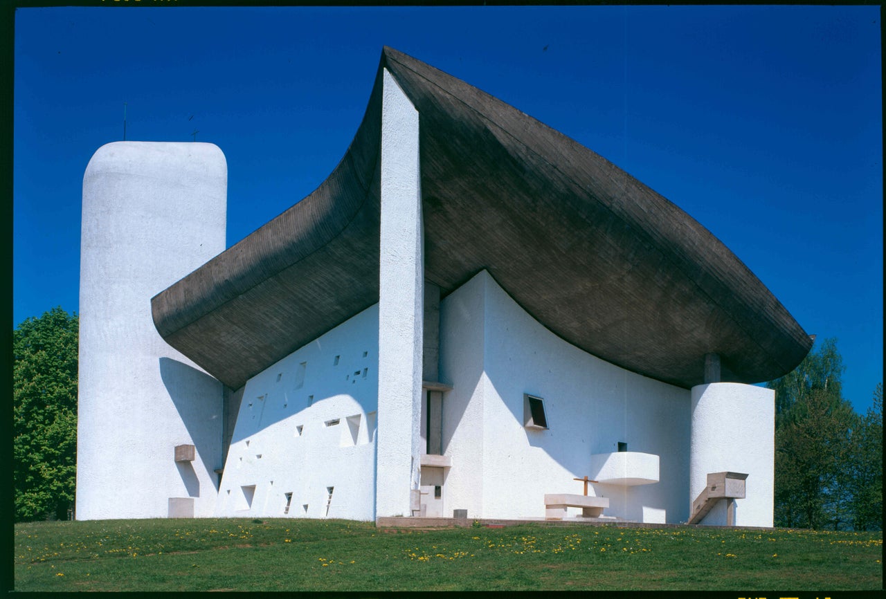 Chapelle Notre Dame du Haut in Ronchamp, France.