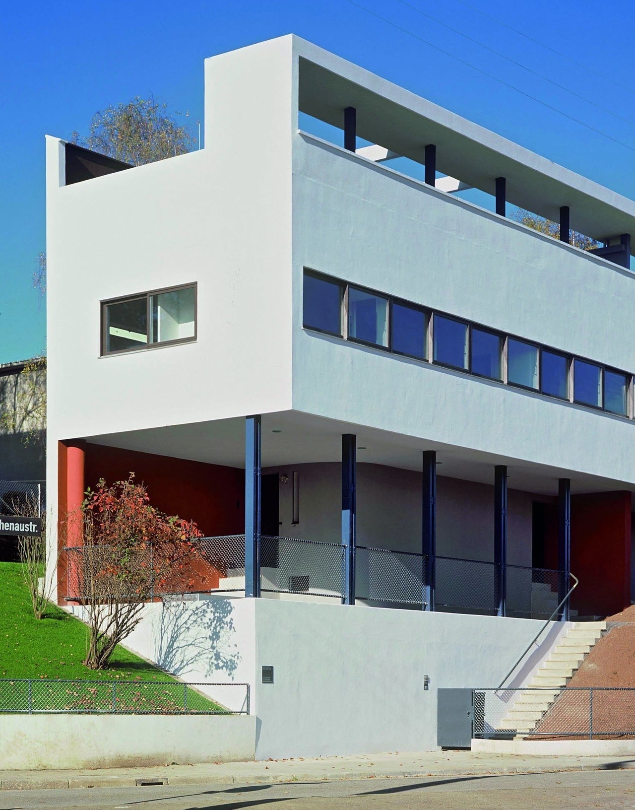 Le Corbusier designed two buildings on the Weissenhof estate in Stuttgart, Germany, in the late 1920s. They were intended to be models for mass housing and modular construction, according to Dezeen.