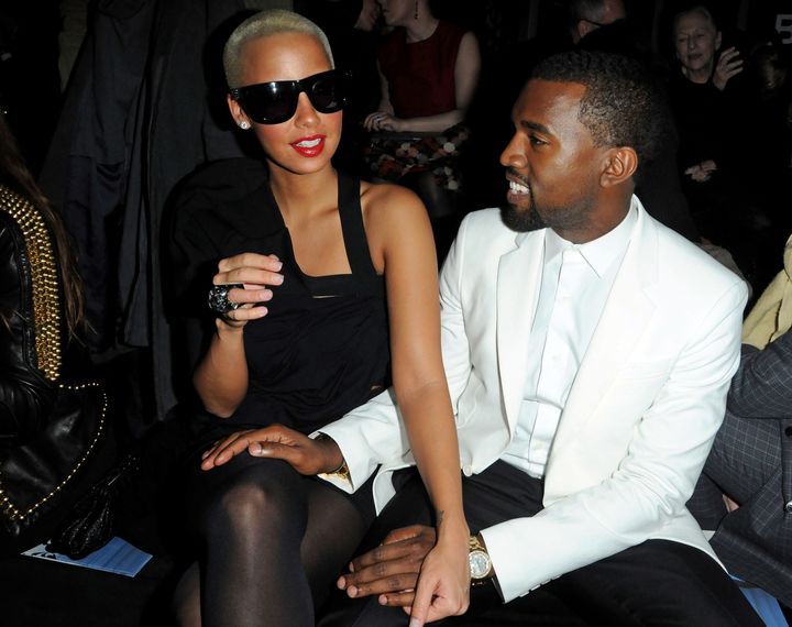 <strong>Amber and Kanye in 2010</strong>