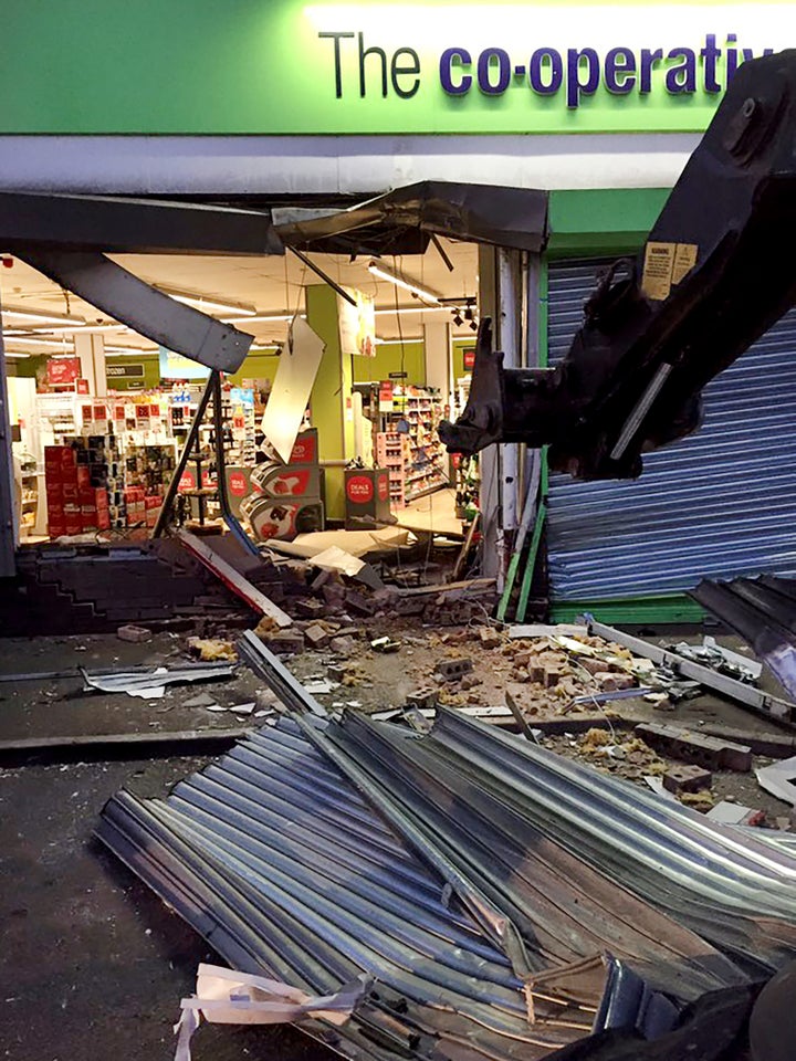 <strong>Police have since recovered the cash machine</strong>
