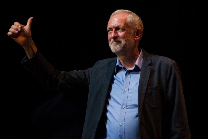 <strong>Jeremy Corbyn at his campaign launch in Salford</strong>
