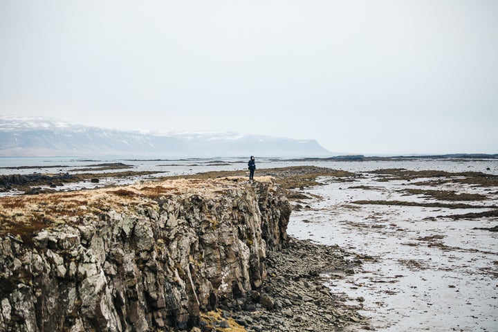 COOL SPOT WE FOUND ON OUR DRIVE TO STYKKISHOLMUR