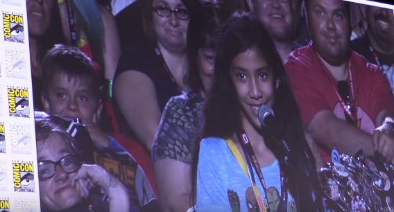 Skye Matini had the best question at Comic-Con, hands down. 