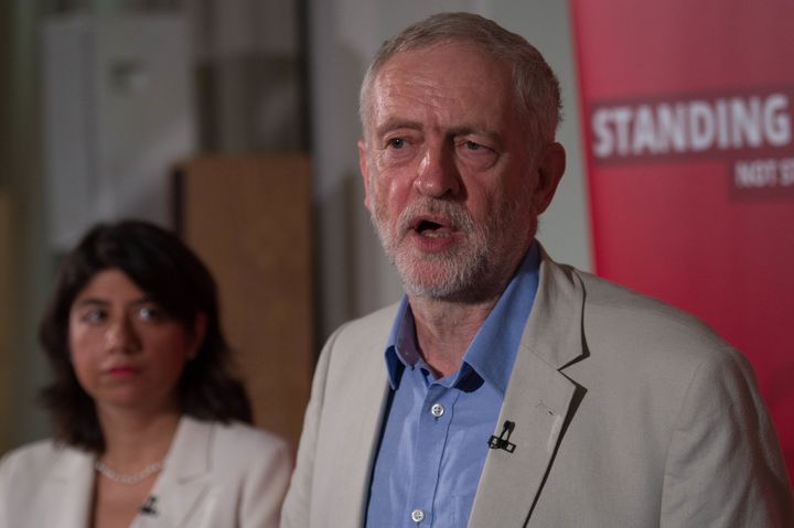Corbyn's spokesman played down the incident and said that claims of intimidation were 'untrue'.