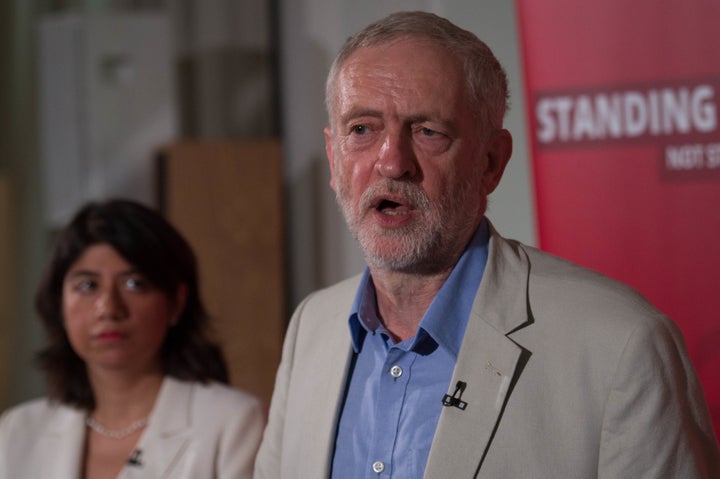 Corbyn's spokesman played down the incident and said that claims of intimidation were 'untrue'.