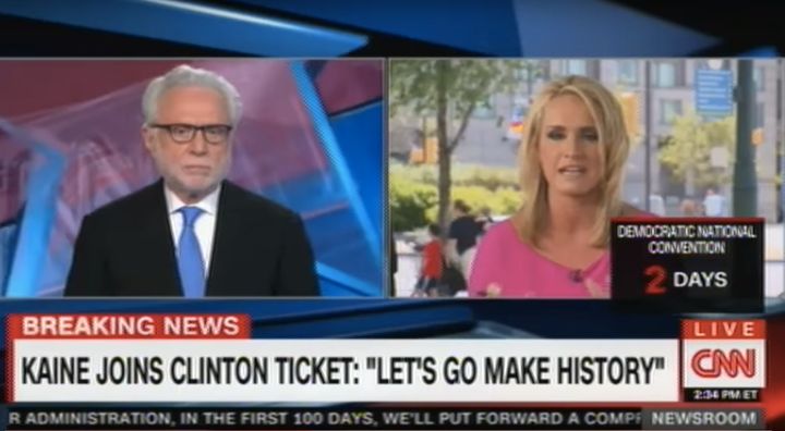 CNN political commentator and Donald Trump supporter Scottie Nell Hughes faced backlash after criticizing Sen. Tim Kaine for speaking Spanish on Saturday.