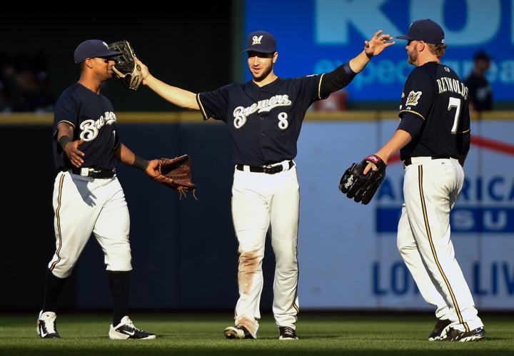 "It’s kind of a fun experience for me in that I can help a lot of young guys transition into the Major Leagues," Braun tells HuffPost.