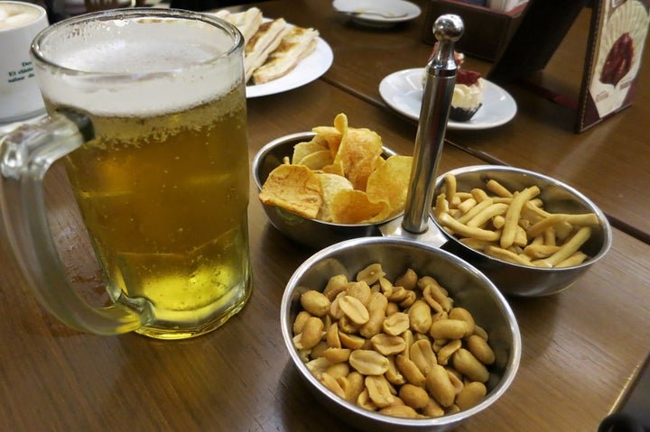 Argentina draft beer served in a bar, Buenos Aires