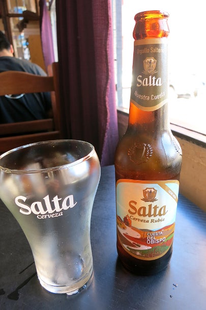 Salta beer, produced by CCU Argentina