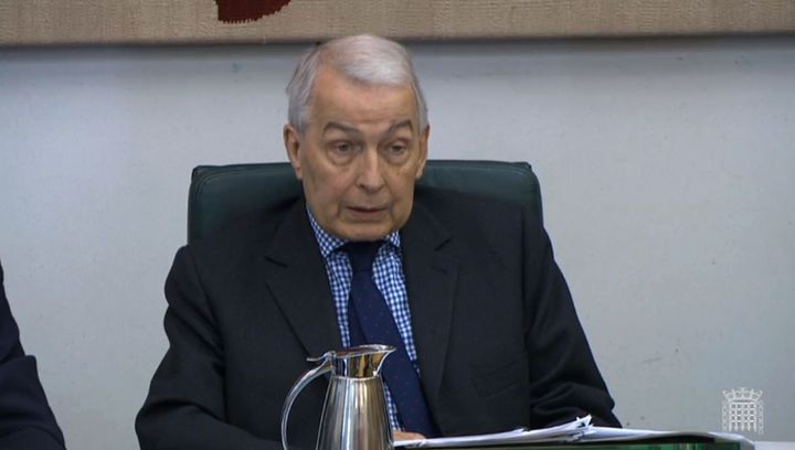 <strong>Frank Field said Green should 'undoubtedly make a large financial contribution'</strong>
