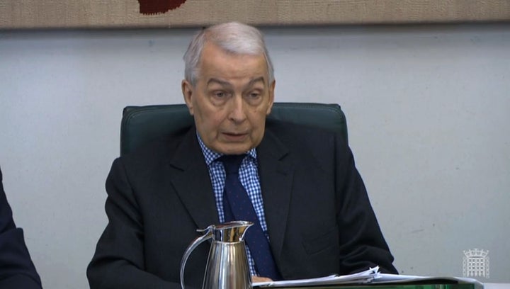 Frank Field said Green should 'undoubtedly make a large financial contribution'