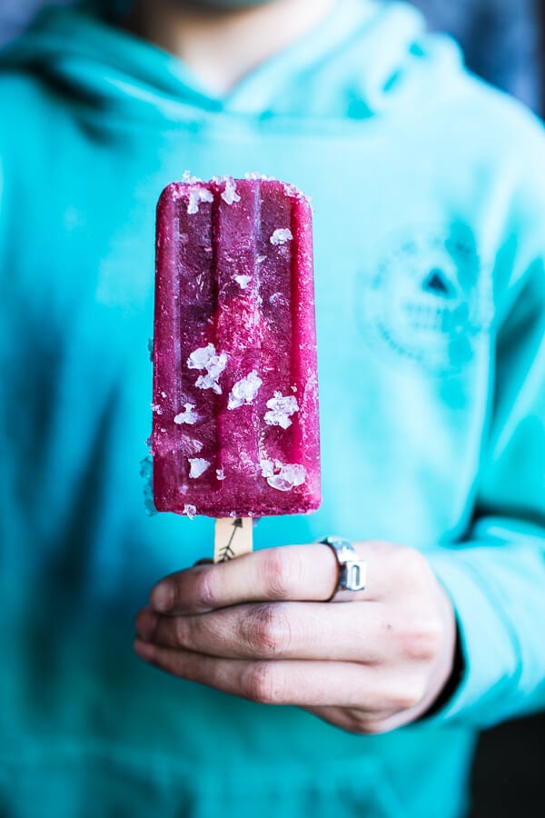 Three Ingredient Strawberry Mango Popsicles. - Half Baked Harvest