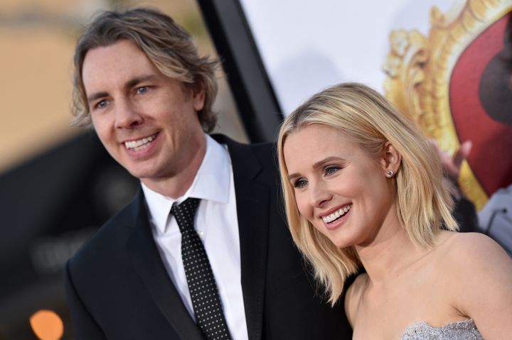 Dax Shepard and Kristen Bell in March 2016 in Westwood, California.