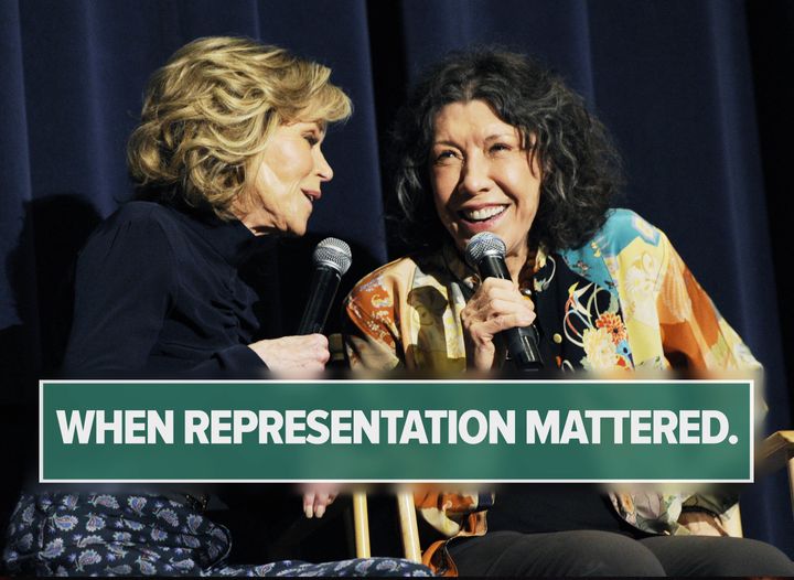 Jane Fonda and Lily Tomlin, the stars of "Grace and Frankie." 