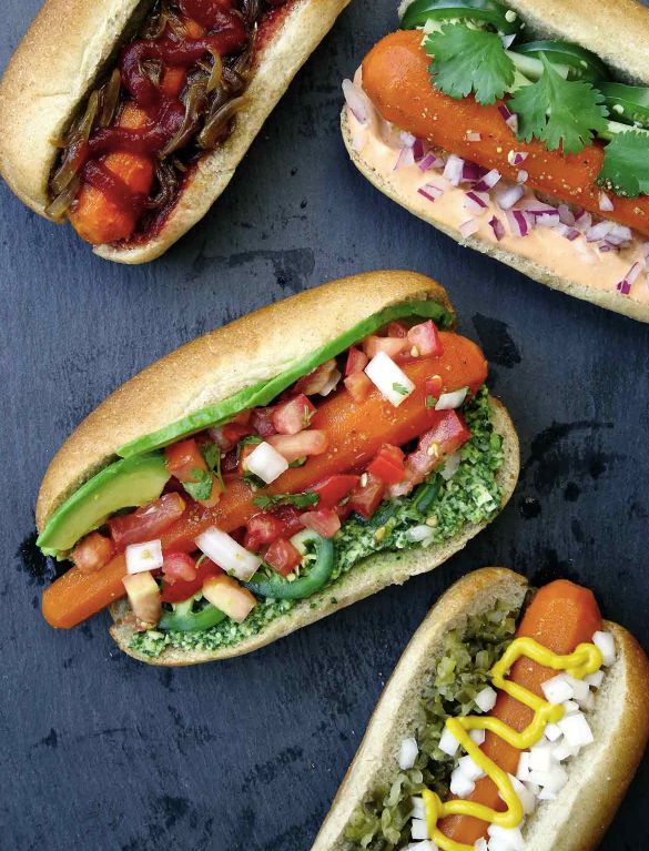 Get the Carrot Hot Dog recipe from Leite's Culinaria