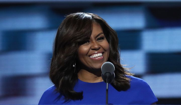 <strong>Michelle Obama reduced some delegates at the Democratic National Convention to tears in a speech where she endorsed Hillary Clinton</strong>