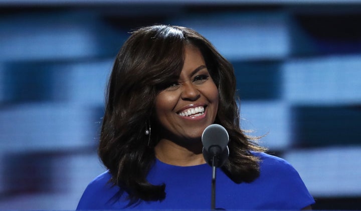 Michelle Obama reduced some delegates at the Democratic National Convention to tears in a speech where she endorsed Hillary Clinton