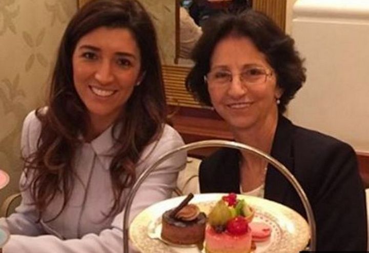 Bernie Ecclestone’s mother-in-law, Aparecida Schunck (R) is said to have been kidnapped in Brazil, she is pictured above with his wife, and her daughter, Fabiana Flosi