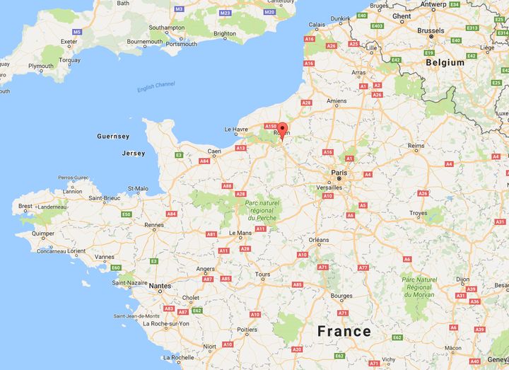 <strong>Hostages were taken after two men armed with knives entered a church in Saint-Etienne-du-Rouvray, Normandy.</strong>