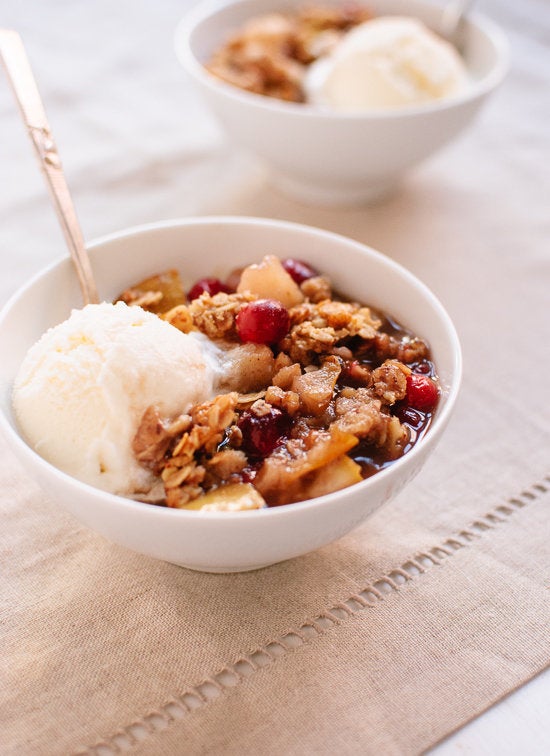 Pear Cranberry Crisp