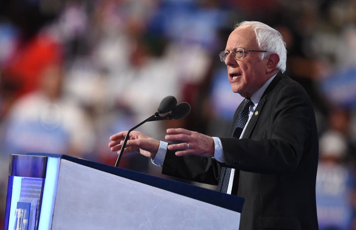 Bernie Sanders is urging his supporters to get on board with Hillary Clinton.