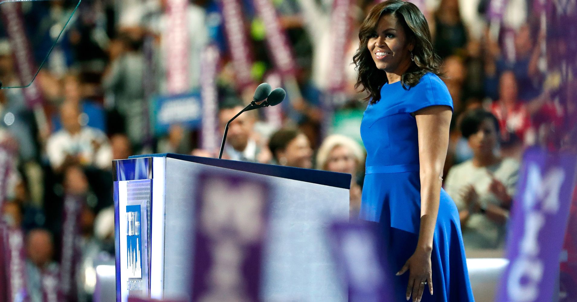 Here's The Full Transcript Of Michelle Obama's DNC Speech In All Its