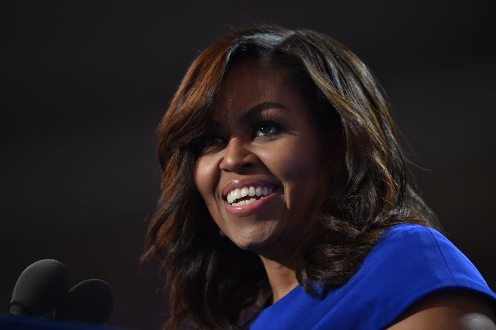 First lady Michelle Obama wowed the crowd at the Democratic National Convention in Philadelphia on July 25, 2016.