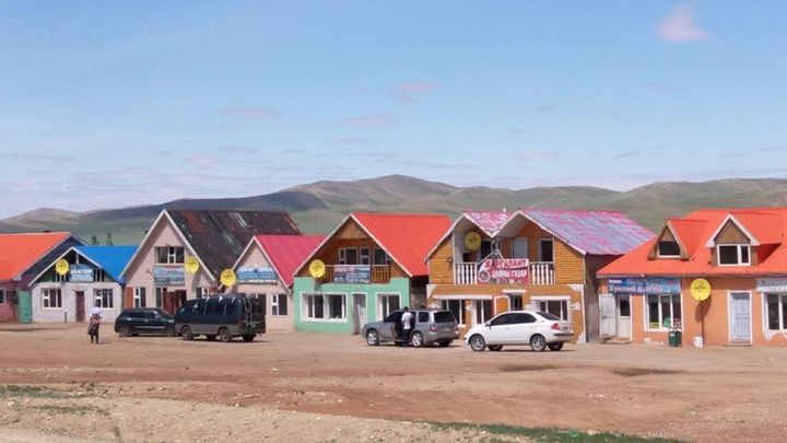 Modern Karakorum is a colorful village