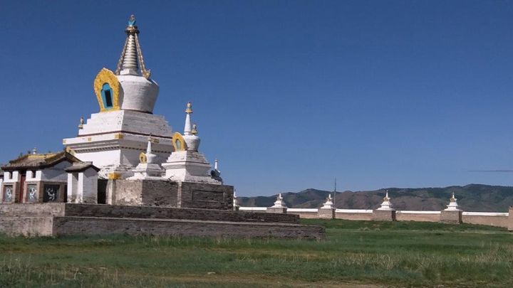 Stones from Karakorum built Erdene Zuu Kaiid