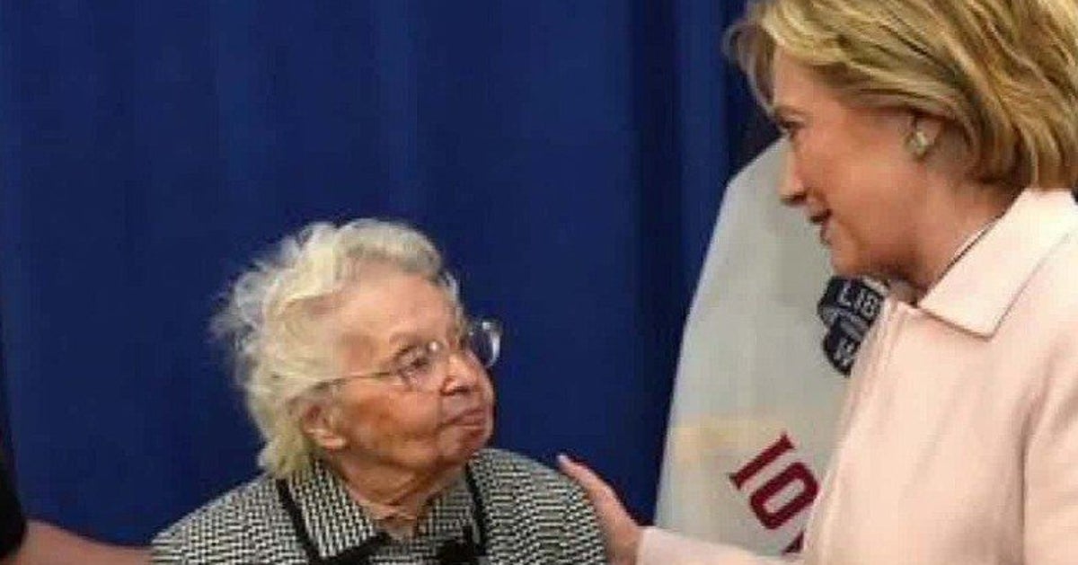 103-Year-Old Hillary Clinton Fan Vows To Live Long Enough To Vote For ...