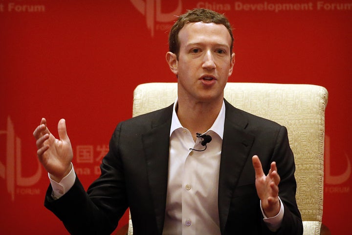 Facebook CEO Mark Zuckerberg. His company faced accusations of bias against conservative news earlier this year.