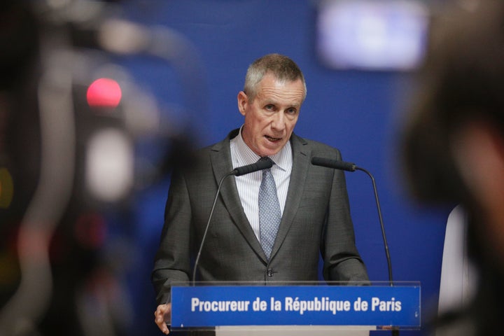 <strong>French public prosecutor of Paris Francois Molins</strong>