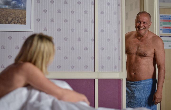 Buster recently embarked on an affair with Kathy Beale