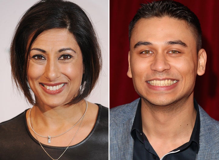 Saira Khan and Ricky Norwood