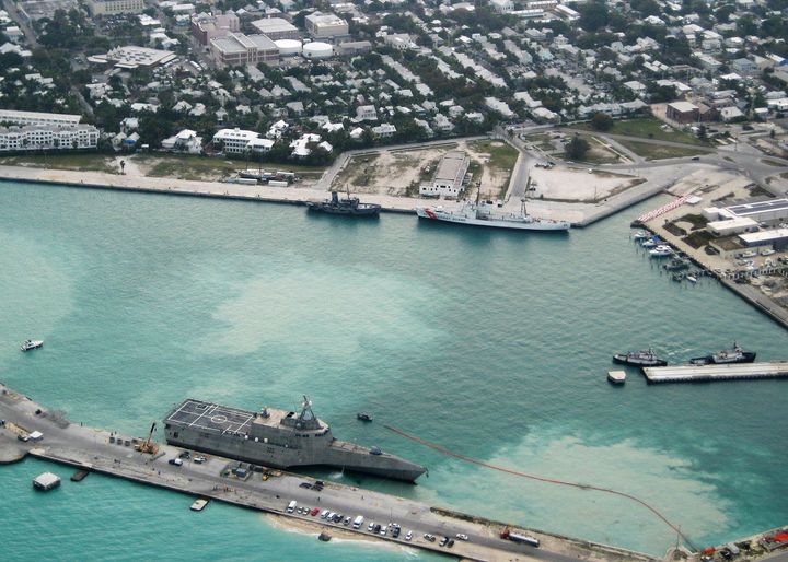Rising sea level rises could mean that tidal flooding will become a daily occurrence for some U.S. military installations, including the Naval Air Station in Key West, Fla.