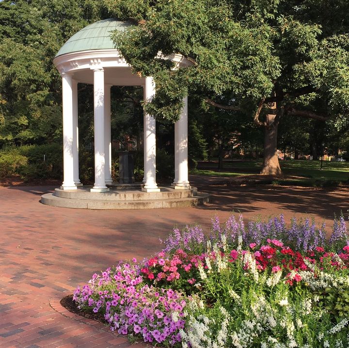 The Old Well at the University of North Carolina, Chapel Hill, July 2016