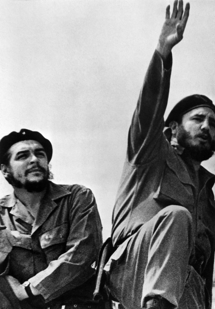 Marxist revolutionary Ernesto "Che" Guevara, left, advised Cuban leader Fidel Castro on how to deal with the United States.