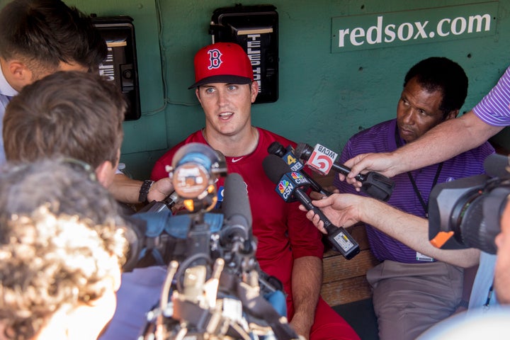 “My agent called me earlier in the day and said something might go down with the Red Sox," Pomeranz told HuffPost. "I w